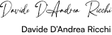 Firma di Davide D&rsquo;Andrea Ricchi